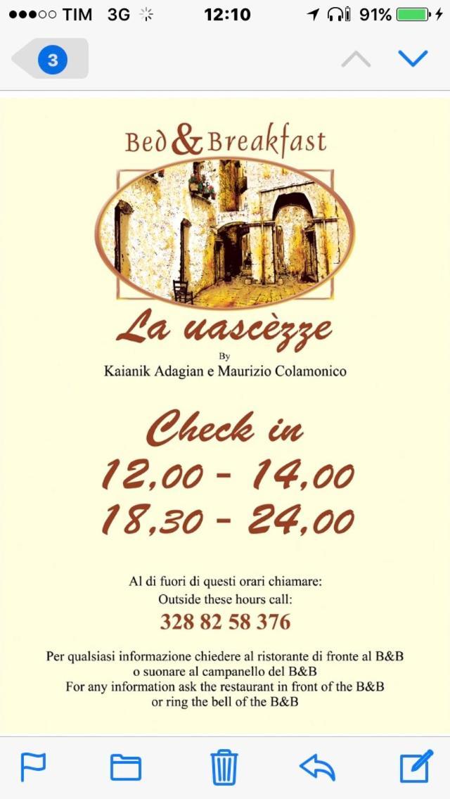 B&B La Uascezze Бари Екстериор снимка